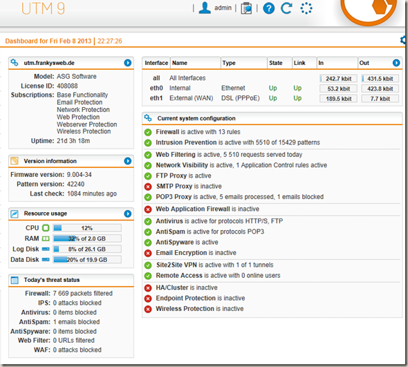 Sophos UTM Firewall