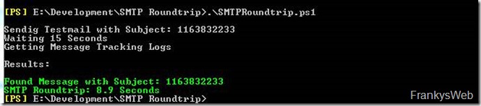 SMTP Roundtrip