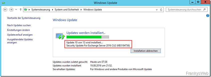 Sicherheitsupdate