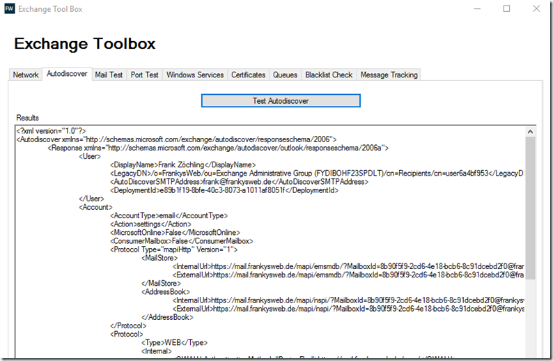 Exchange Toolbox