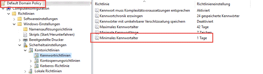 Passwortänderung via OWA funktioniert nicht