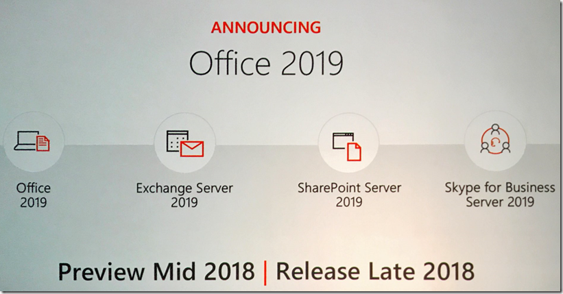 Microsoft kündigt Office 2019 