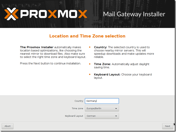 Proxmox Mail Gateway