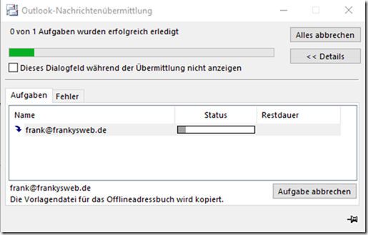 Download Offlineadressbuch