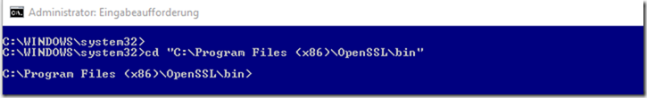 OpenSSL Windows