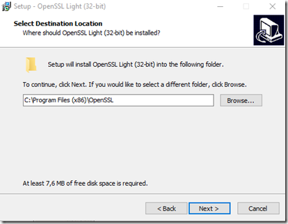 OpenSSL Windows