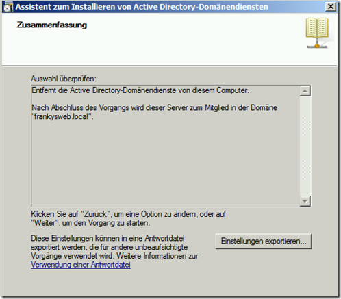 Migration Domain Controller zu Server 2016