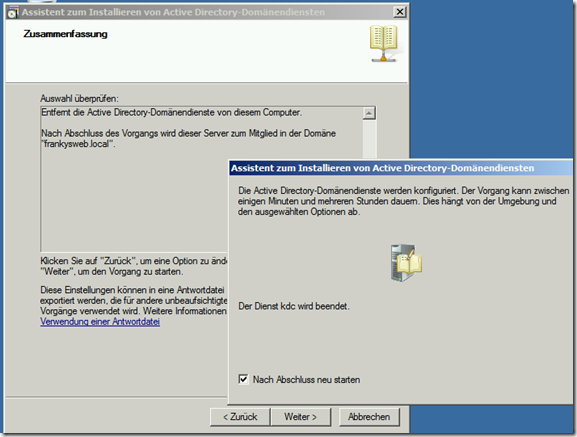 Migration Domain Controller zu Server 2016