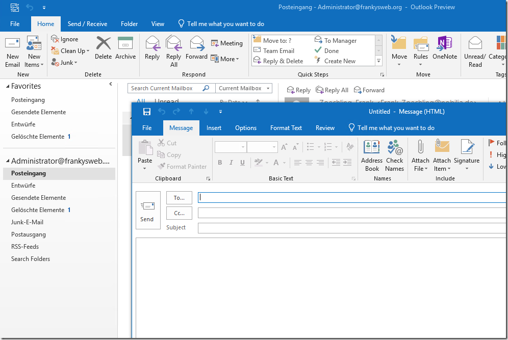 Preview von Office 2019 veröffentlich (inkl.Outlook 2019)