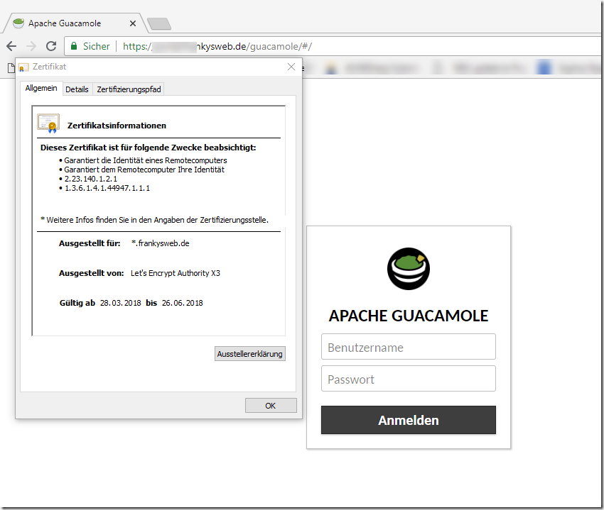 RDP im Browser: Apache Guacamole und Sophos UTM