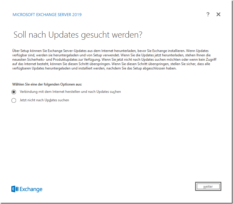 Exchange 2019: Der erste Eindruck