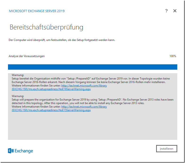 Exchange 2019: Der erste Eindruck