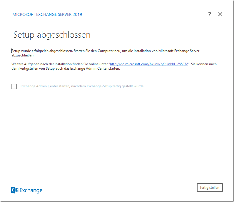 Exchange 2019: Der erste Eindruck