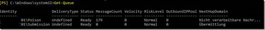 Exchange belässt Mails in der Posion Queue nach E-Mail Header Modifikation