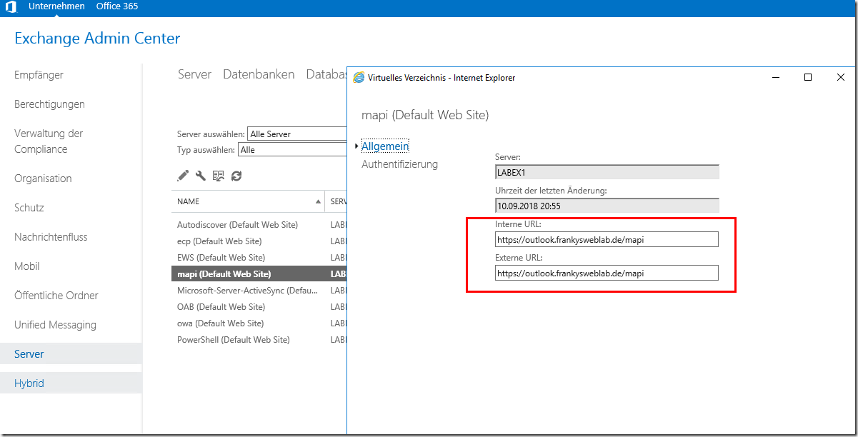 Exchange 2019: Testmigration von Exchange 2016 zur Technical Preview