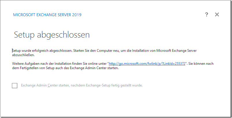 Exchange 2019: Testmigration von Exchange 2016 zur Technical Preview