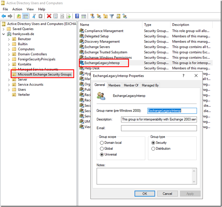 Exchange Server verschickt keine OOF-Mails nach Migration
