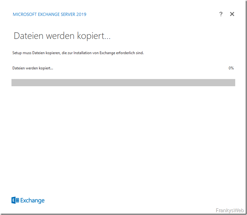 HowTo: Installation von Exchange 2019 auf Server 2019