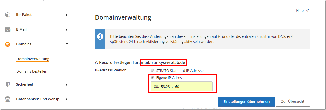 Exchange Server: Umstellung von POP Abruf zu MX Record