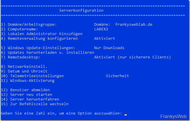 HowTo: Installation von Exchange 2019 auf Server 2019 Core