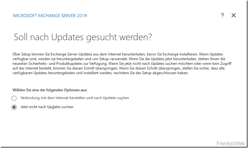 HowTo: Migration von Exchange 2016 zu Exchange 2019