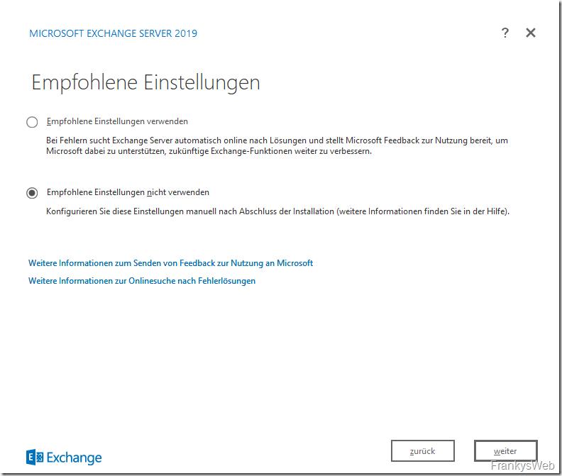 HowTo: Migration von Exchange 2016 zu Exchange 2019