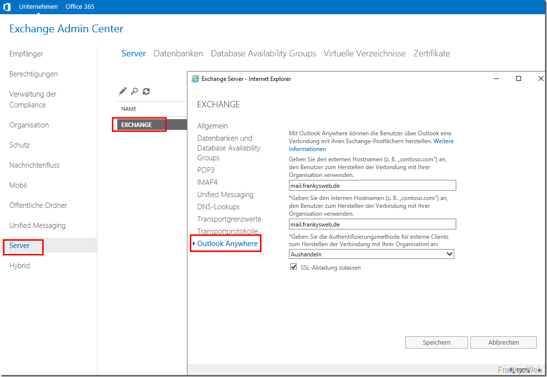 Exchange Migration: Probleme mit der Outlook Verbindung