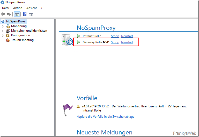 Review: NoSpamProxy (AntiSpam)