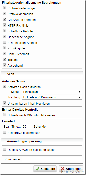 Sophos UTM 9.6: Let’s Encrypt, Webserver Protection und Exchange 2016/2019