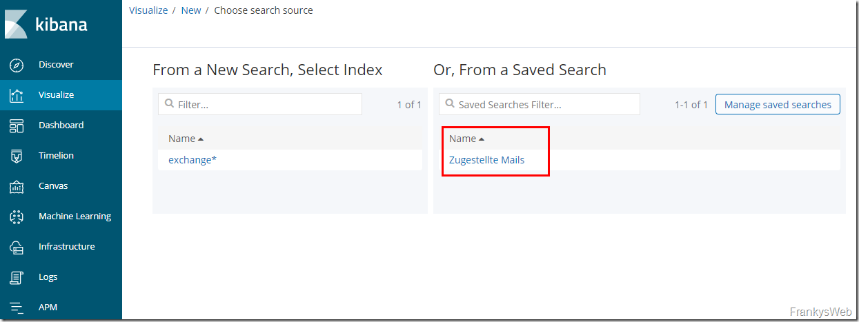 Exchange Server Dashboards mit ELK (ElasticSearch, Logstash, Kibana) Teil 4