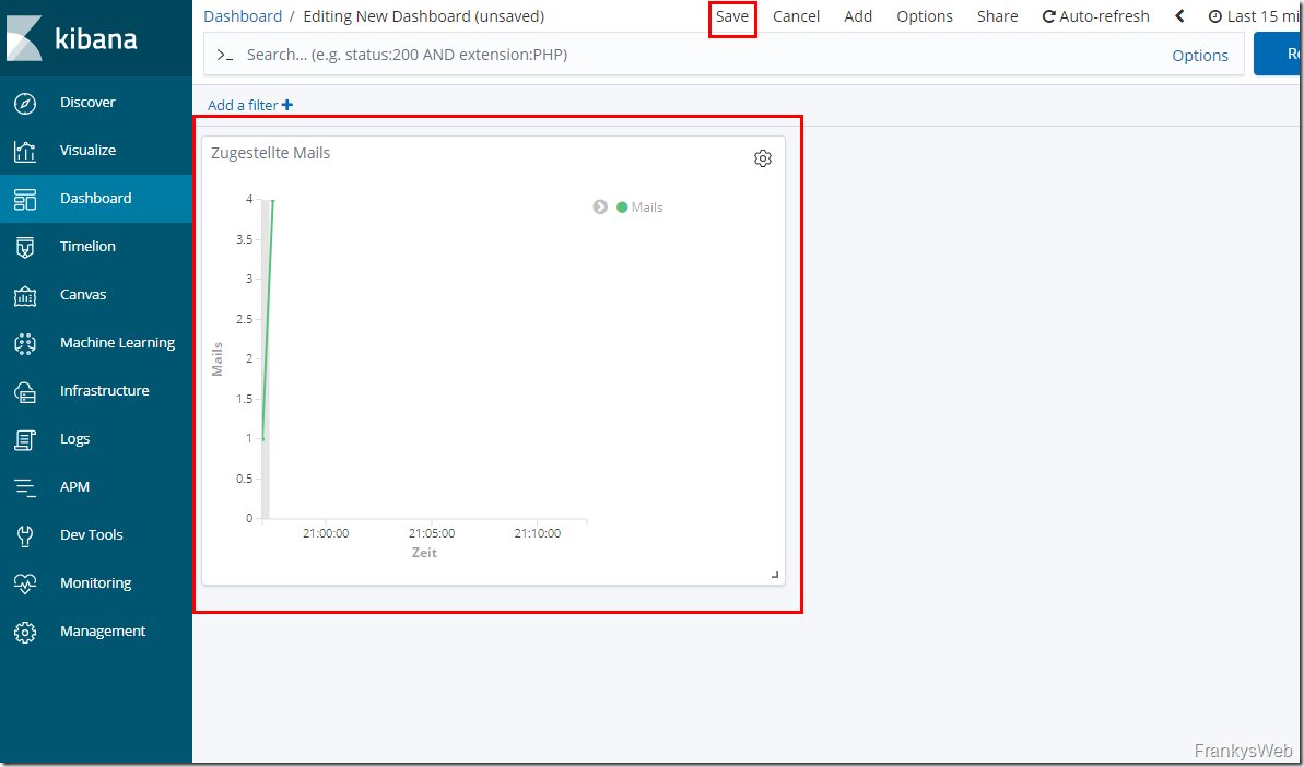 Exchange Server Dashboards mit ELK (ElasticSearch, Logstash, Kibana) Teil 4