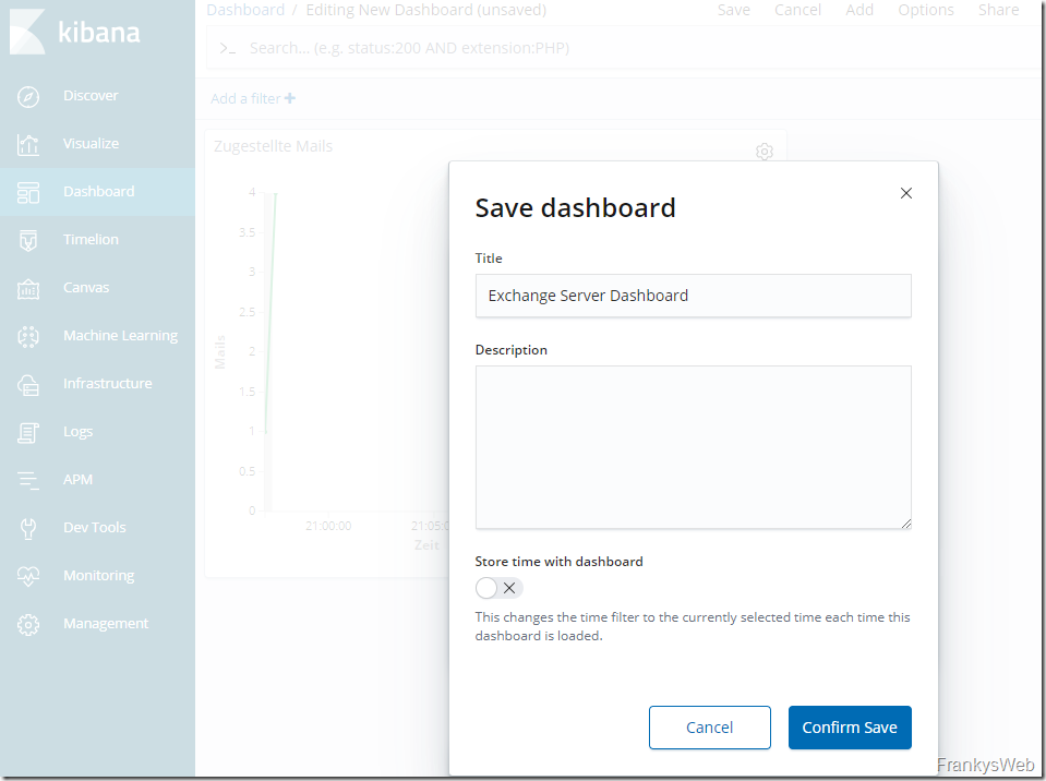 Exchange Server Dashboards mit ELK (ElasticSearch, Logstash, Kibana) Teil 4