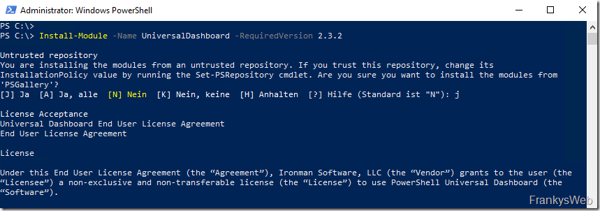 Tipp: PowerShell Universal Dashboard