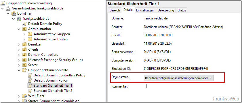 Gruppenrichtlinien