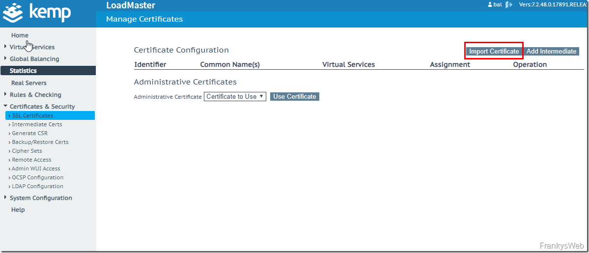 Howto: Exchange 2019 und Kemp Loadmaster mit ESP