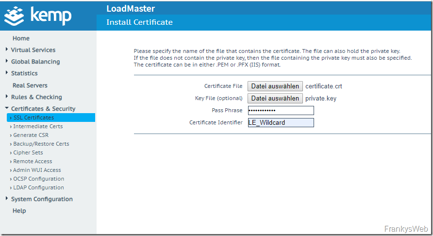 Howto: Exchange 2019 und Kemp Loadmaster mit ESP