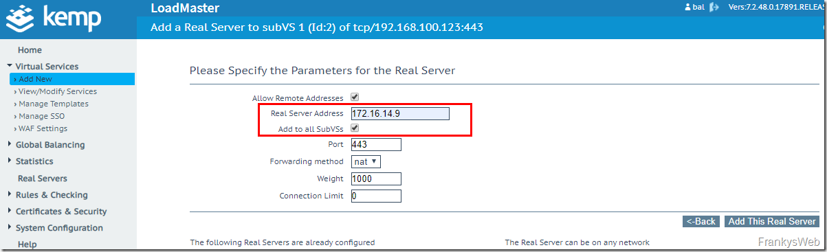 Howto: Exchange 2019 und Kemp Loadmaster mit ESP