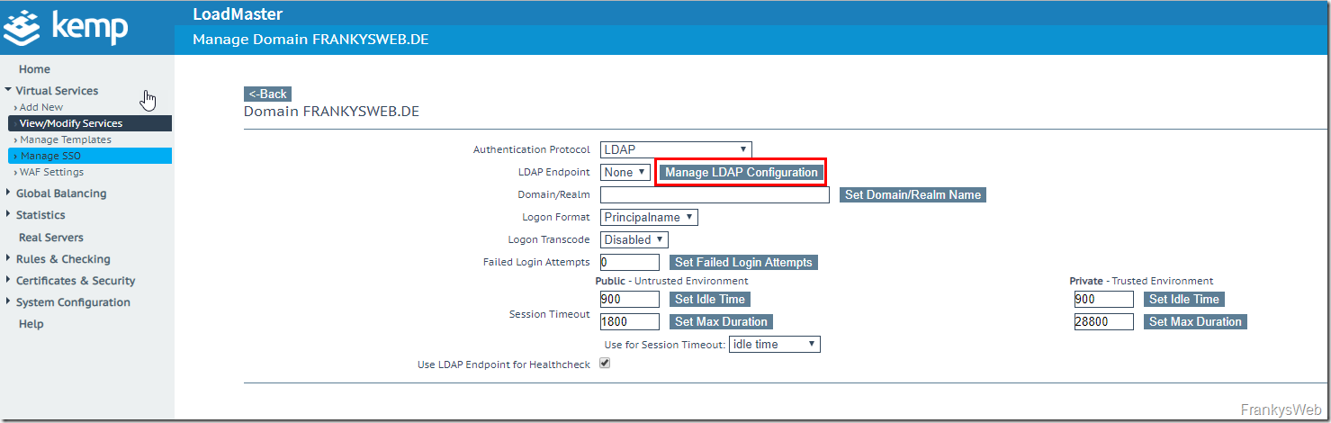 Howto: Exchange 2019 und Kemp Loadmaster mit ESP