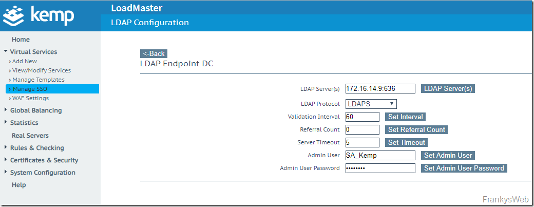 Howto: Exchange 2019 und Kemp Loadmaster mit ESP