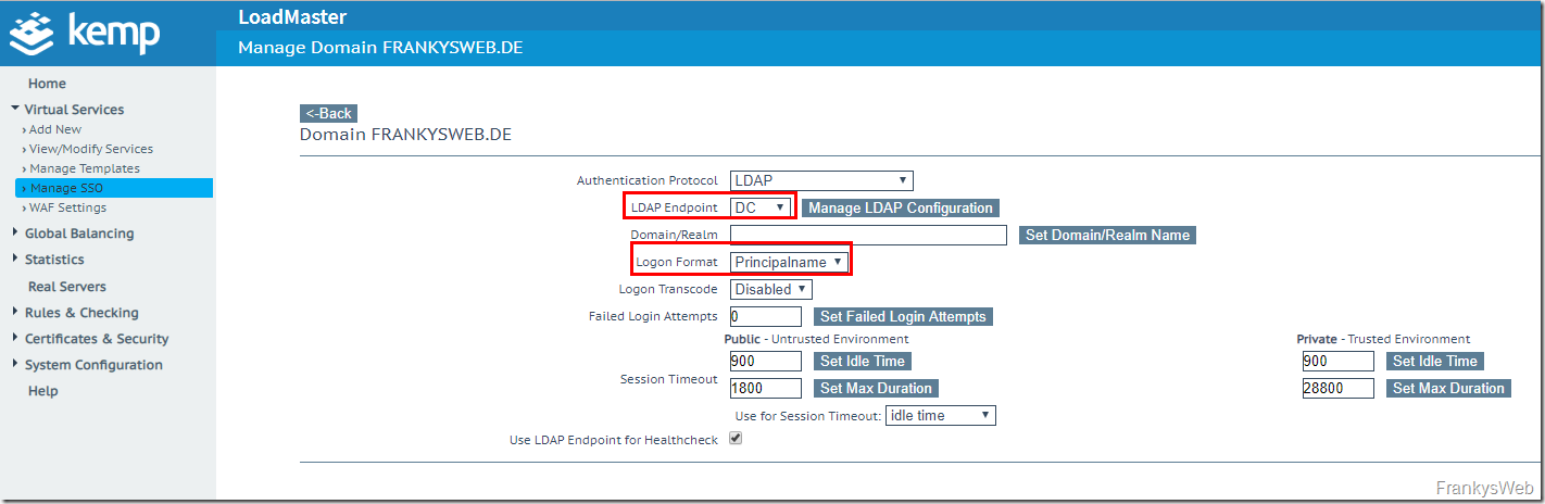 Howto: Exchange 2019 und Kemp Loadmaster mit ESP