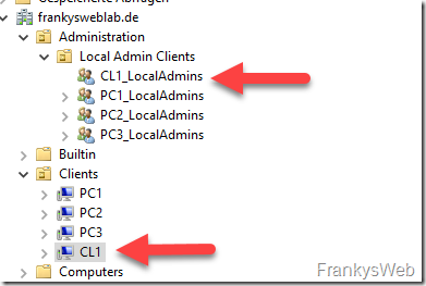 Create Local Admin Groups