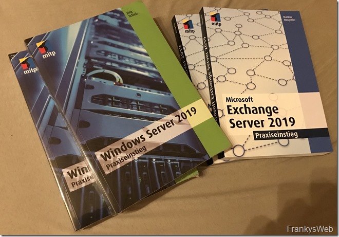 Verlosung: Es gibt Bücher zu Exchange / Windows Server gewinnen