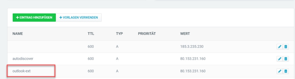 öffentliches DNS