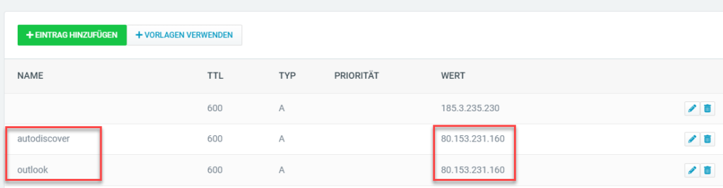 Öffentliches DNS